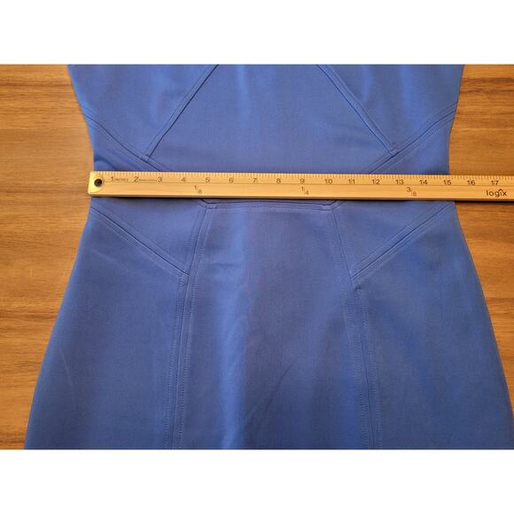 Ivanka Trump Blue Sheath Dress Sz 8 Slim Fit Work Event Style EUC - Picture 8 of 11